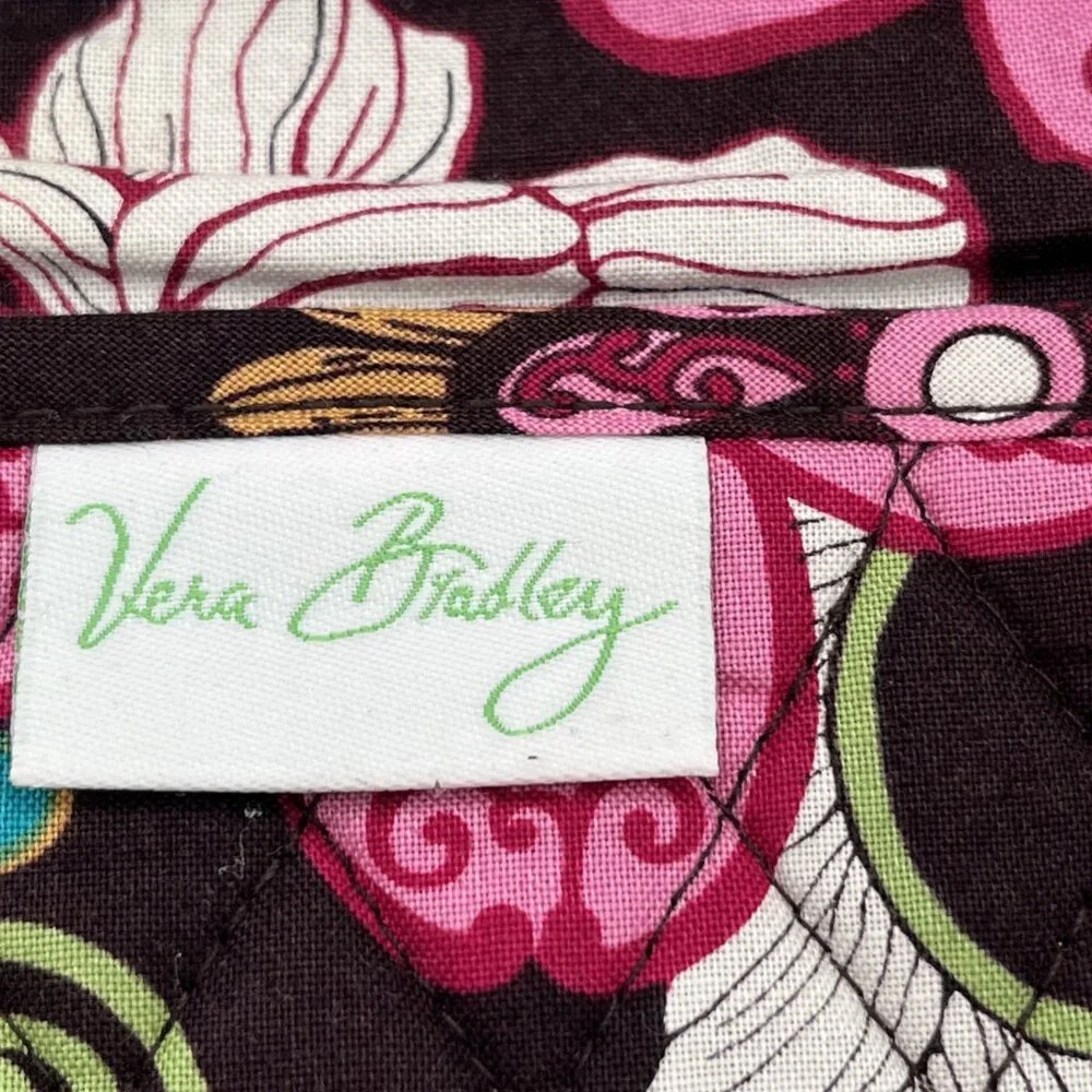 Vera‎ Bradley Mod Floral Pink Shoulder Bag Single Strap Coin Purse 7x4 - Picture 6 of 10